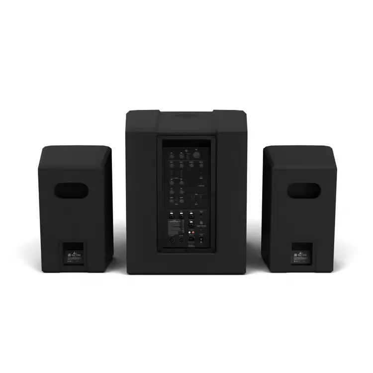 Lddave15g4x 4 4 11zon Ld Systems Dave 15 G4x ชุดเครื่องเสียง Pa 2.1 แบบแอคทีฟ 2,060w พร้อม Bluetooth, มิกเซอร์ 6 แชนเนล และ Dynx Dsp