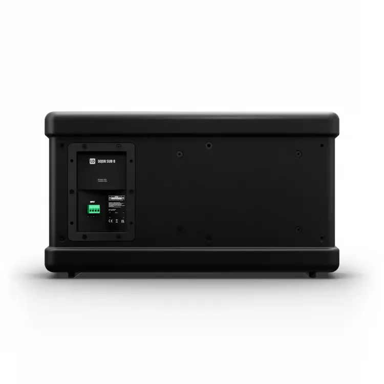 Lddqorsub8 5 3 11zon Ld Systems Dqor Sub 8 8" Passive Installation Subwoofer ลำโพงซับวูฟเฟอร์ติดตั้ง Indoor/outdoor 240w Rms Ip55