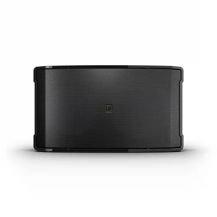 Lddqorsub8a 4 4 11zon Ld Systems Dqor Sub 8 A 8" Powered Installation Subwoofer พร้อม Integrated Satellite Amplification สำหรับระบบ 2.1