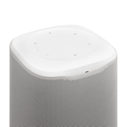 Ls Jbl Cove M1 Detail White 67028 X5 Jbl Cove M1 ลำโพง Wi-Fi แบบตั้งโต๊ะสำหรับบ้าน รองรับ Bluetooth 5.3 เสียง 3.0 Channel กำลังขับ 110w และระบบ Multi-Room