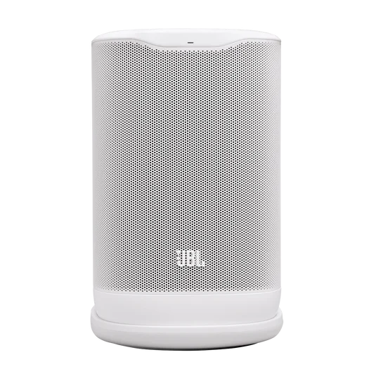 Ls Jbl Cove P1 Front White 0202 X4 Jbl Cove P1 ลำโพง Wi-Fi แบบพกพาสำหรับบ้าน พร้อม Dolby Atmos Music กำลังขับ 120w Bluetooth 5.3 แบตเตอรี่ 14 ชั่วโมง และกันน้ำกันฝุ่น Ip56