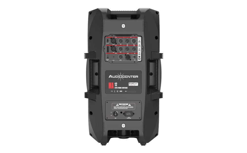 Ma12 Back Audiocenter Ma12 ลำโพง Active Dsp-Controlled Full Range ขนาด 12 นิ้ว 800w