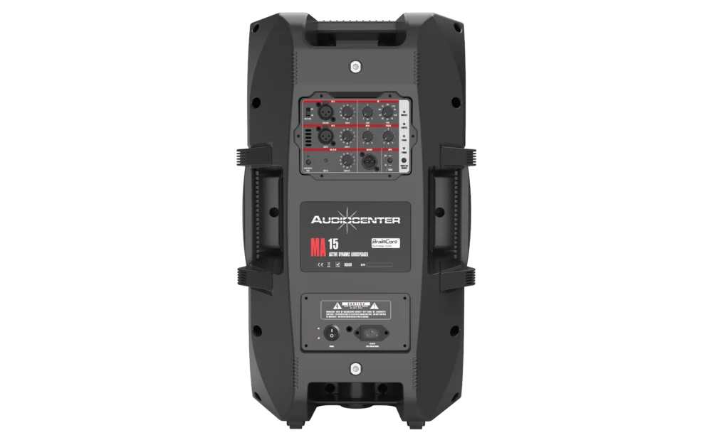 Ma15 Back Audiocenter Ma15 ลำโพง Active Dsp-Controlled Full Range ขนาด 15 นิ้ว 800w