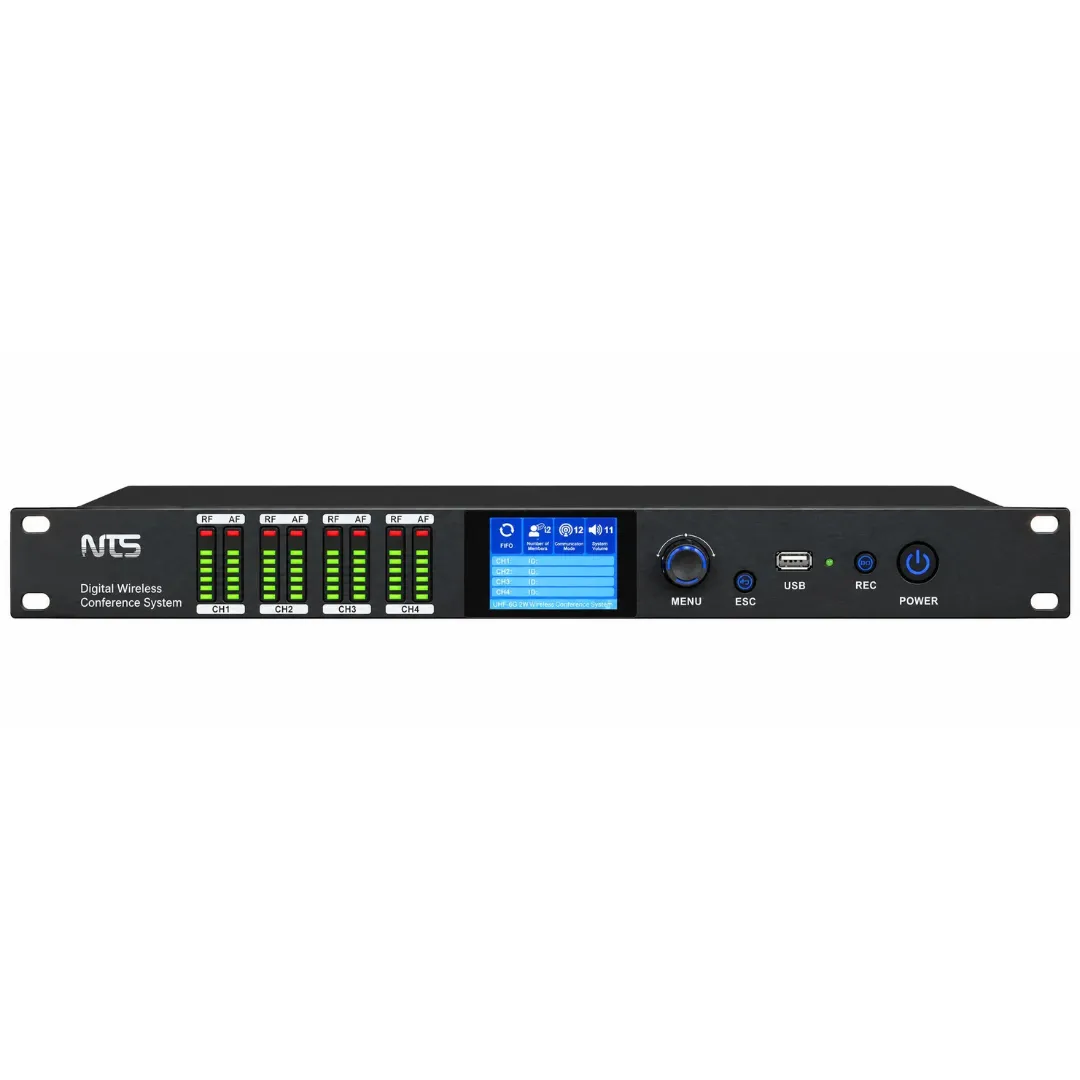 Nts Dw 200sr 11zon Nts Dw-200sr ชุดจ่ายไฟและควบคุมไมค์ระบบไร้สาย พร้อมบันทึกเสียง