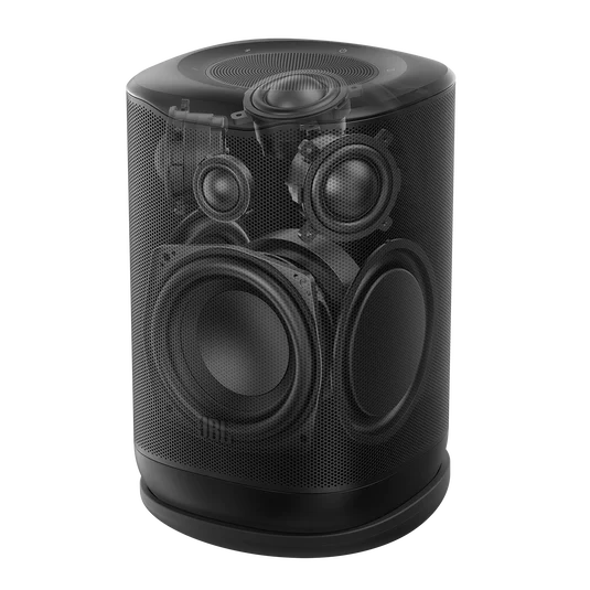 Pi Jbl Cove P1 Xray Detailshot 3 Jbl Cove P1 ลำโพง Wi-Fi แบบพกพาสำหรับบ้าน พร้อม Dolby Atmos Music กำลังขับ 120w Bluetooth 5.3 แบตเตอรี่ 14 ชั่วโมง และกันน้ำกันฝุ่น Ip56