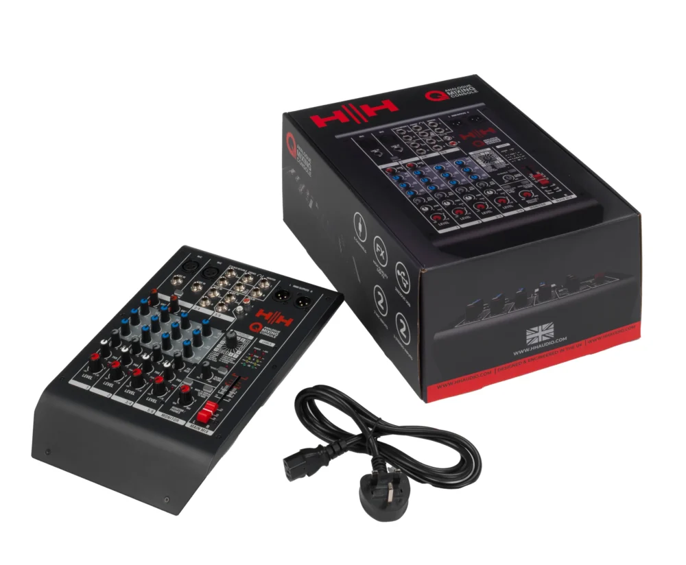 Q6fx Misc2 4 11zon Hh Audio Q6fx มิกเซอร์อนาล็อก 6 ช่อง พร้อม Dsp Effects และ Usb Audio