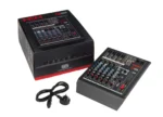 Hh Audio Q8fx มิกเซอร์อนาล็อก 8 ช่อง พร้อม Dsp Effects และ Usb Audio
