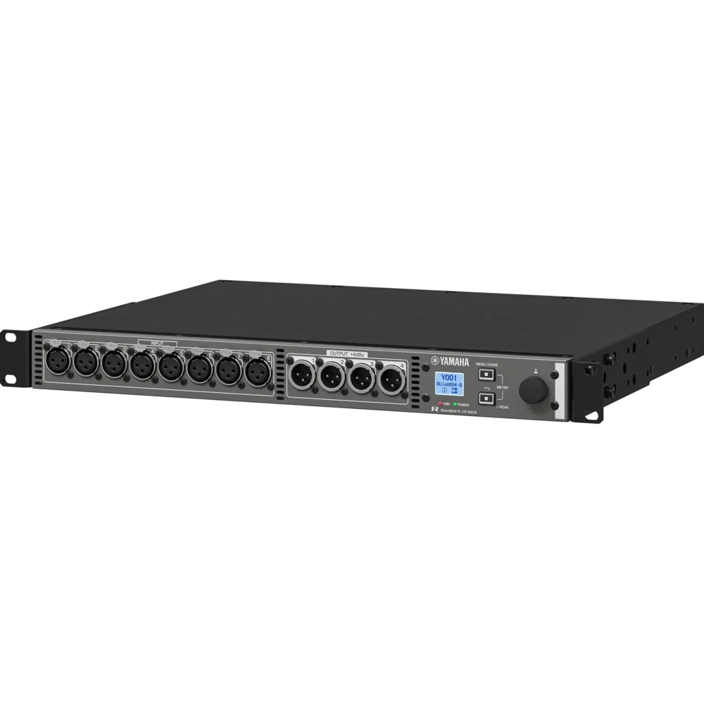 Ruio0804 D 3 3 11zon Yamaha Ruio0804-D Dante I/o Rack 8 อินพุต 4 เอาต์พุต พร้อม Dante 8×4