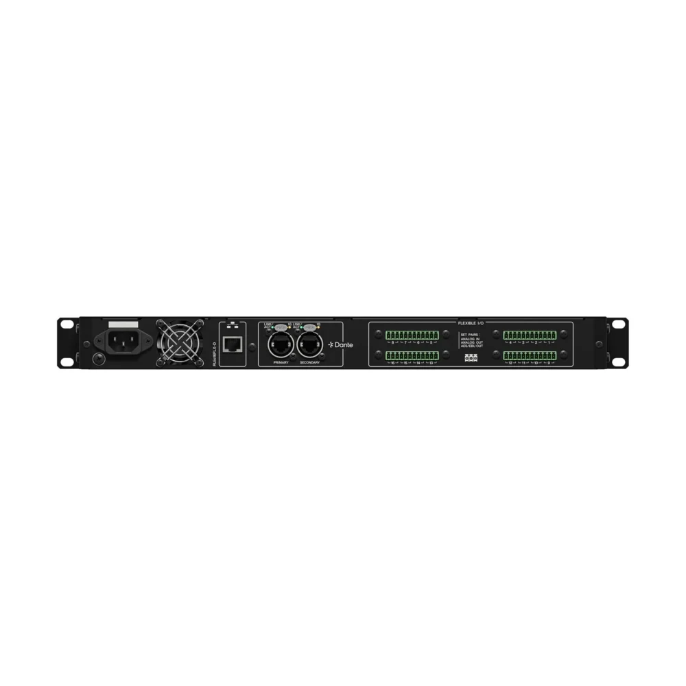 Ruio16flx D 4 4 11zon Yamaha Ruio16flx-D I/o Rack 16 ช่อง แบบ Flexible I/o พร้อม Dante 16×16 และ Aes/ebu