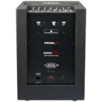 Proel Session700 ระบบลำโพงคอลัมน์ 2.1 พร้อมมิกเซอร์ดิจิทัล 8 แชนเนล Dsp และ App Control กำลังขับสูงสุด 1400w