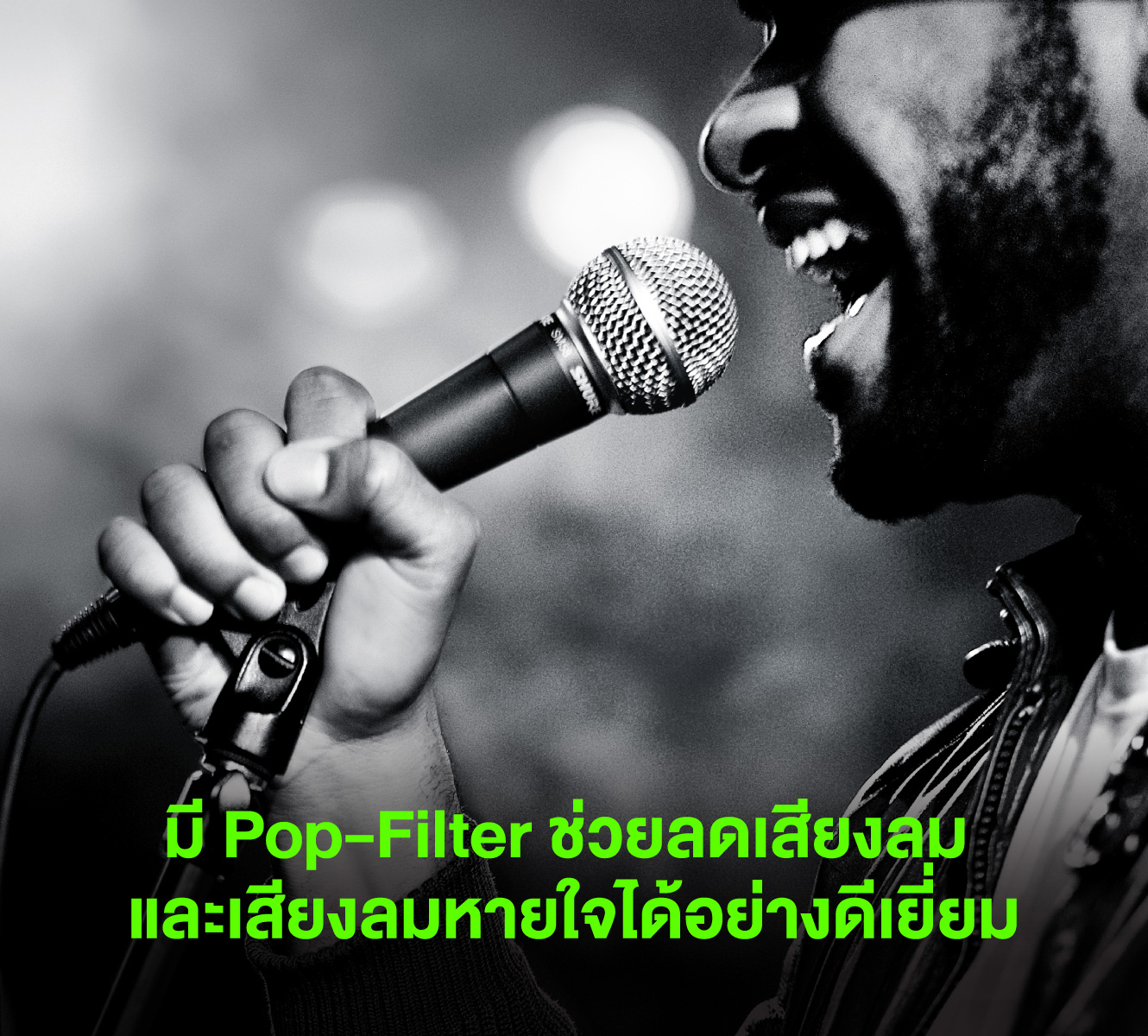 Shure Sm58-Lc ไมโครโฟนไดนามิกสำหรับร้องเพลงระดับตำนาน รูปแบบการรับเสียง Cardioid