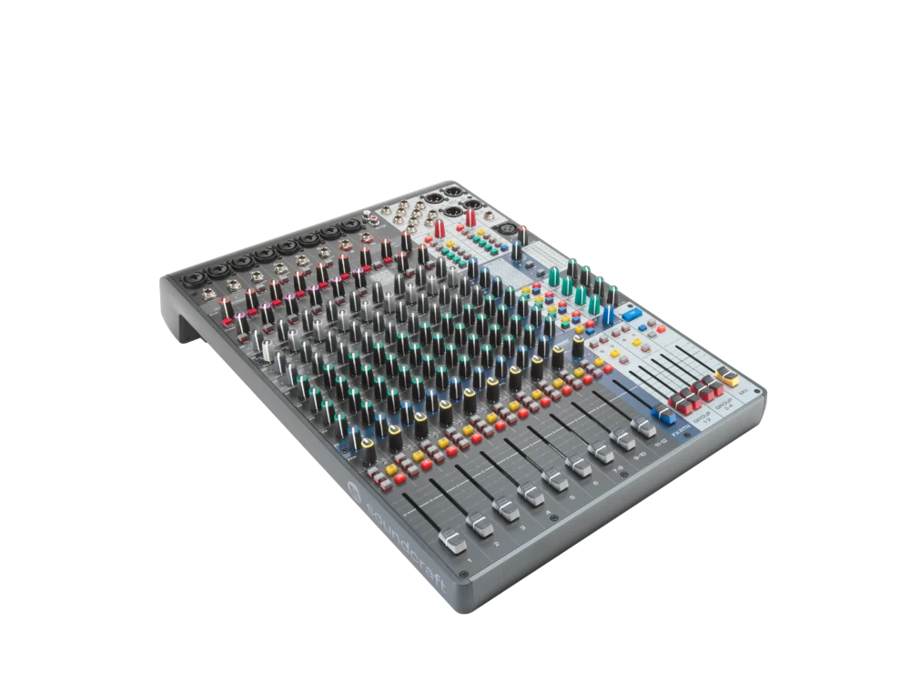 Soundcraft Signature Plus 12 มิกเซอร์อนาล็อก 12 ช่อง พร้อม Usb-C 4×4, Lexicon Effects และ Dbx Overeasy Compressor