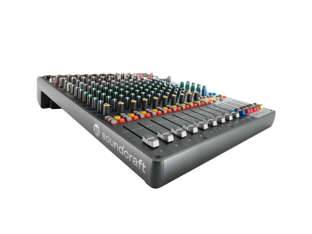 Soundcraft Signature Plus 12 มิกเซอร์อนาล็อก 12 ช่อง พร้อม Usb-C 4×4, Lexicon Effects และ Dbx Overeasy Compressor