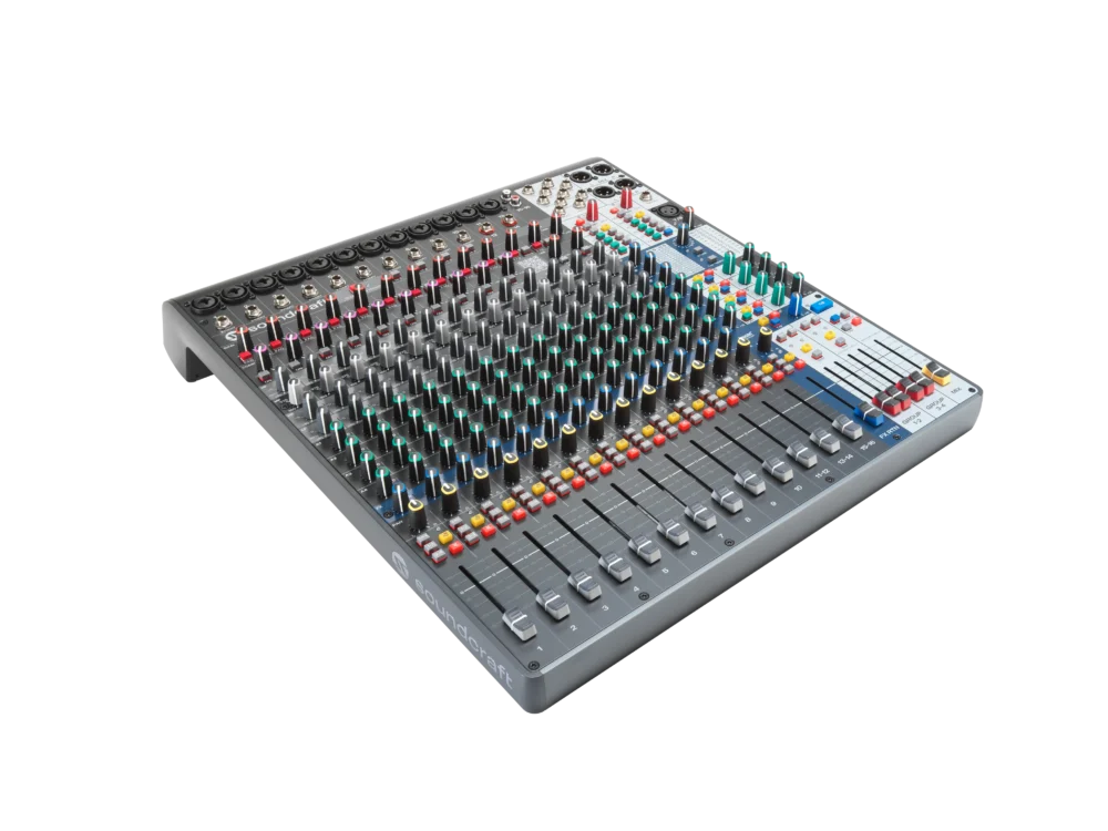 Soundcraft Signature Plus 16 3 Soundcraft Signature Plus 16 มิกเซอร์อนาล็อก 16 ช่อง พร้อม Usb-C 4×4 และ Lexicon Effects