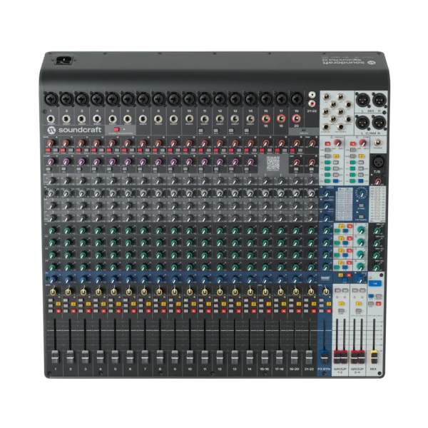 Soundcraft Signature Plus 22 มิกเซอร์อนาล็อก 22 ช่อง พร้อม Usb-C 4×4 และ Lexicon Effects