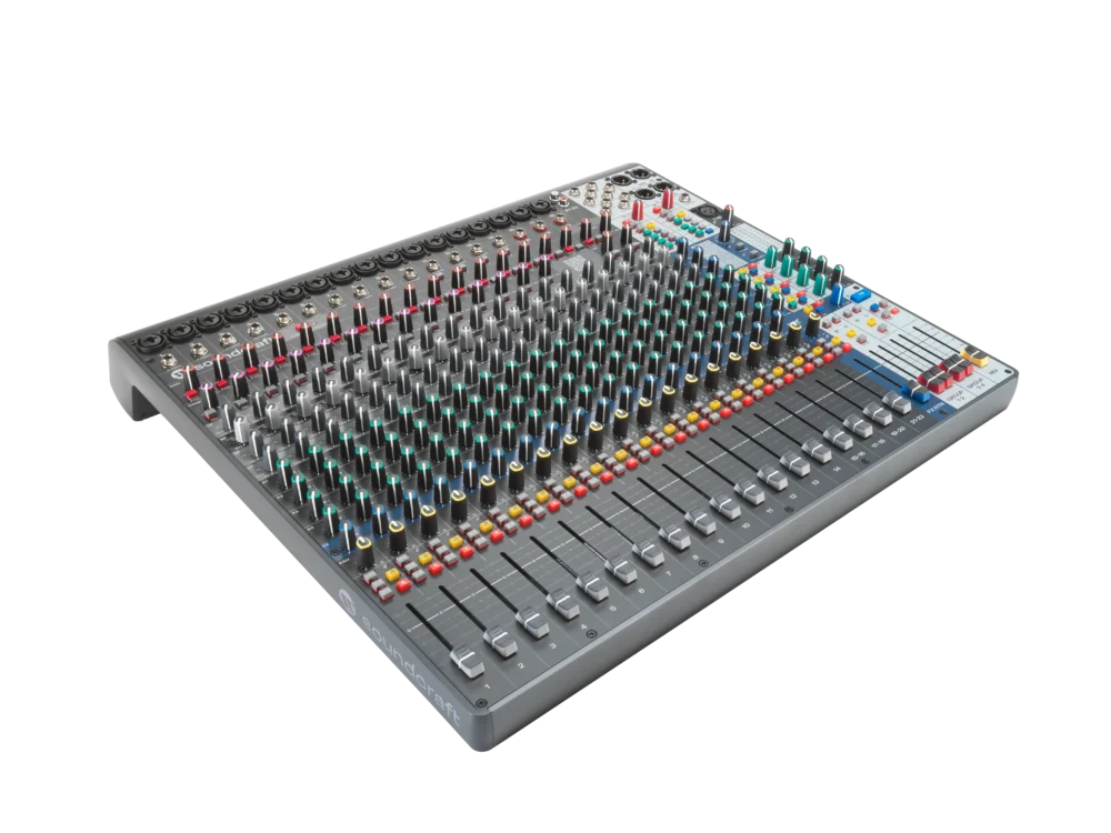 Soundcraft Signature Plus 22 2 Soundcraft Signature Plus 22 มิกเซอร์อนาล็อก 22 ช่อง พร้อม Usb-C 4×4 และ Lexicon Effects