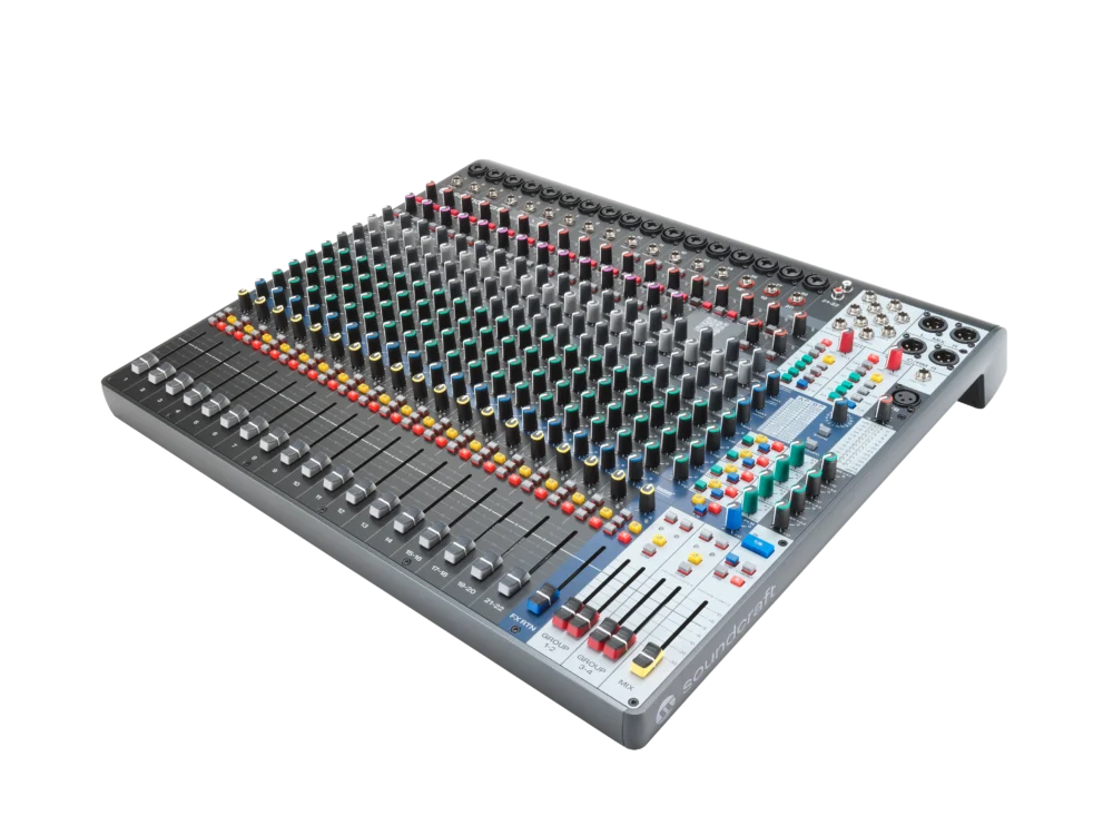 Soundcraft Signature Plus 22 3 Soundcraft Signature Plus 22 มิกเซอร์อนาล็อก 22 ช่อง พร้อม Usb-C 4×4 และ Lexicon Effects