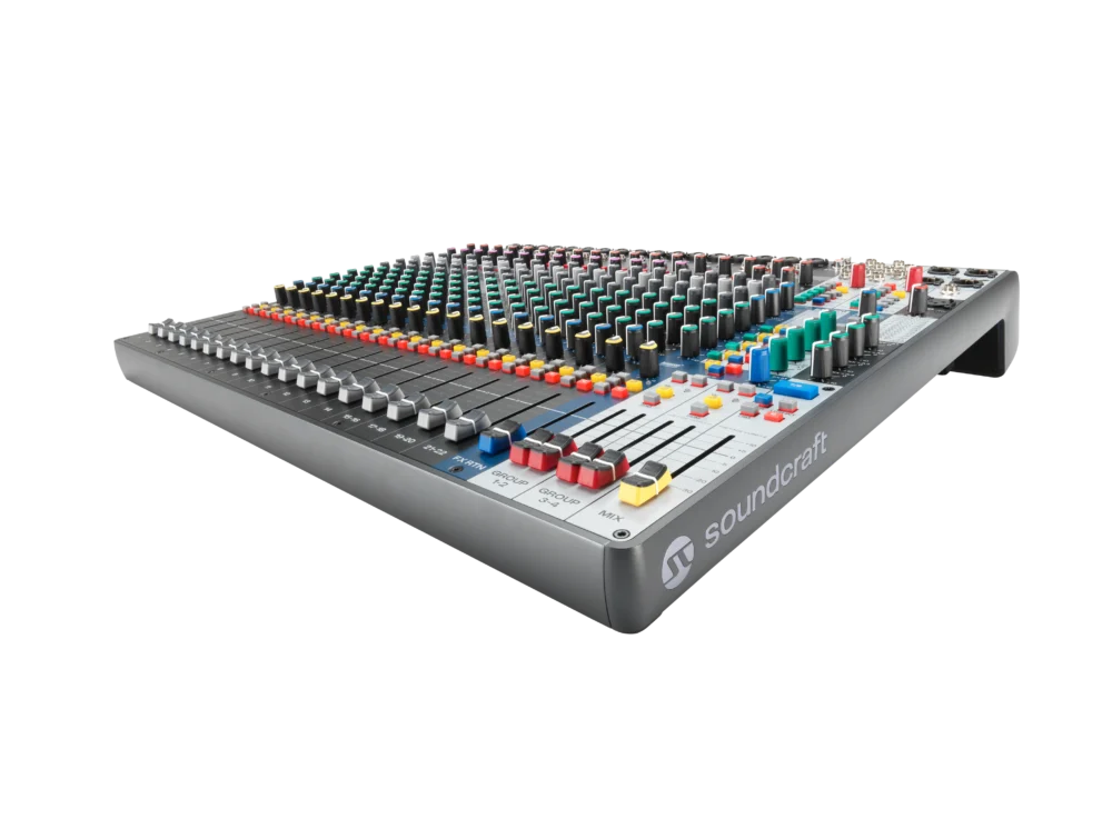 Soundcraft Signature Plus 22 5 Soundcraft Signature Plus 22 มิกเซอร์อนาล็อก 22 ช่อง พร้อม Usb-C 4×4 และ Lexicon Effects