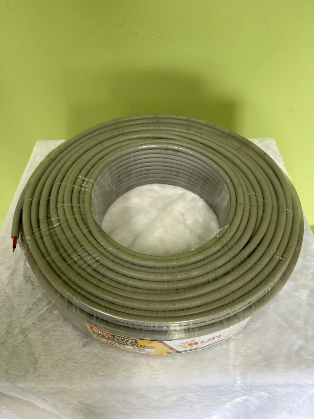 Sun Pa 2x1.5 100m. 2 2 11zon Sun Pa 2x1.5-100m. (สีเทา) สายลำโพง Pa ทองแดงล้วน ขนาด 2x1.5 Sq.mm. ยาว 100 เมตร