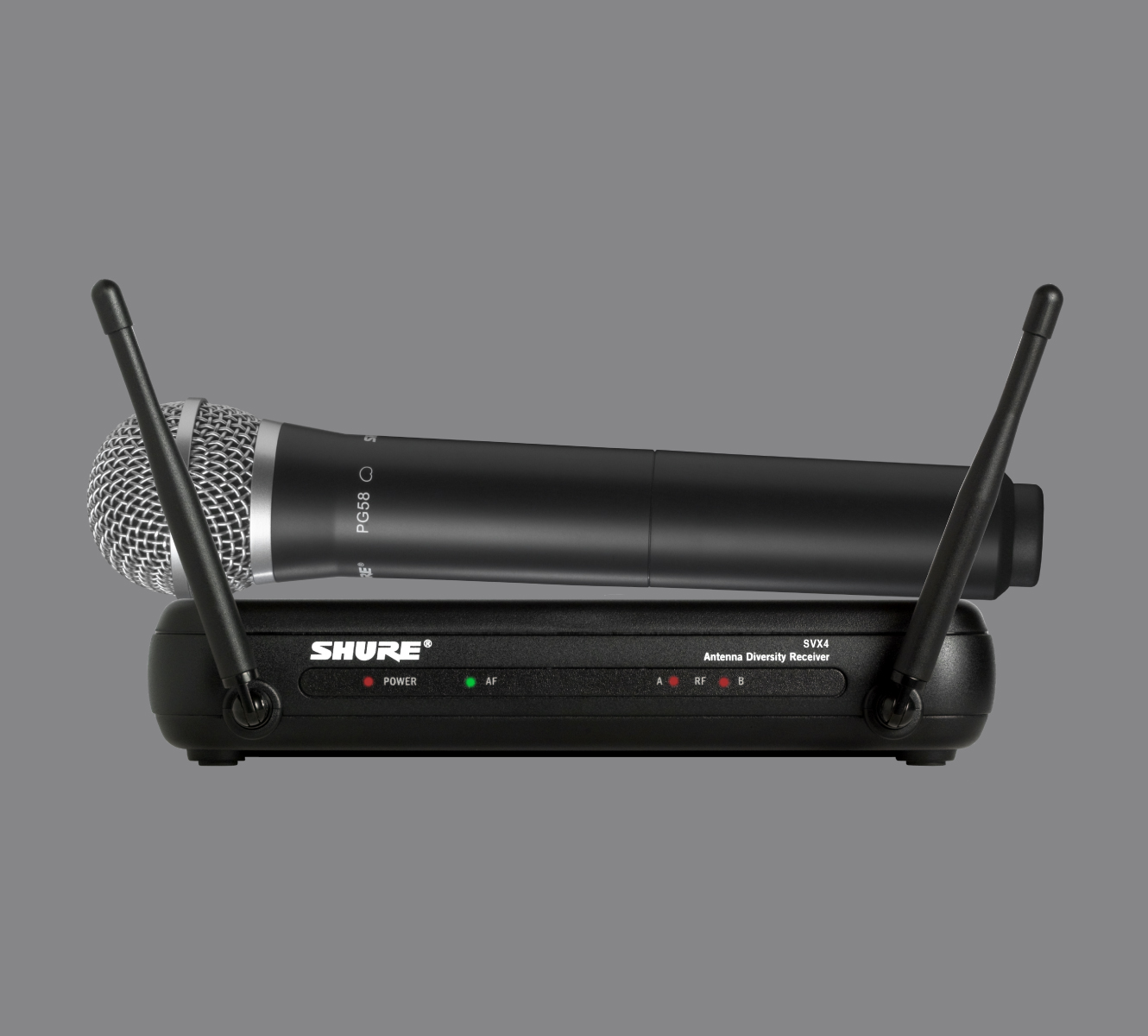 Shure Svx24th/pg58-Q12 ชุดไมโครโฟนไร้สาย พร้อมไมค์ Pg58 ย่านความถี่ Q12