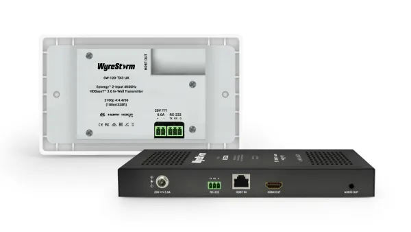Wyrestorm Swx-100-Iw-Uk/us ชุด Kvm Extender 5k60hz Hdbaset 3.0 แบบติดผนัง 2-Gang พร้อม Hdmi, Usb-C และ Usb 2.0