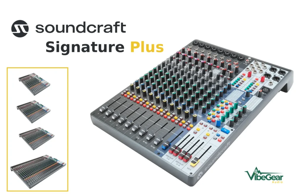 เปิดตัว Soundcraft Signature Plus Series มิกเซอร์อนาล็อกไฮบริดเจนใหม่ อัปเกรดอะไรบ้าง? ต่างจากรุ่นเดิมยังไง คุ้มไหมที่จะเปลี่ยน?