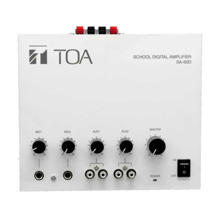 Toa Sa-60d-As School Digital Amplifier เครื่องขยายเสียงดิจิทัล Class D 60w