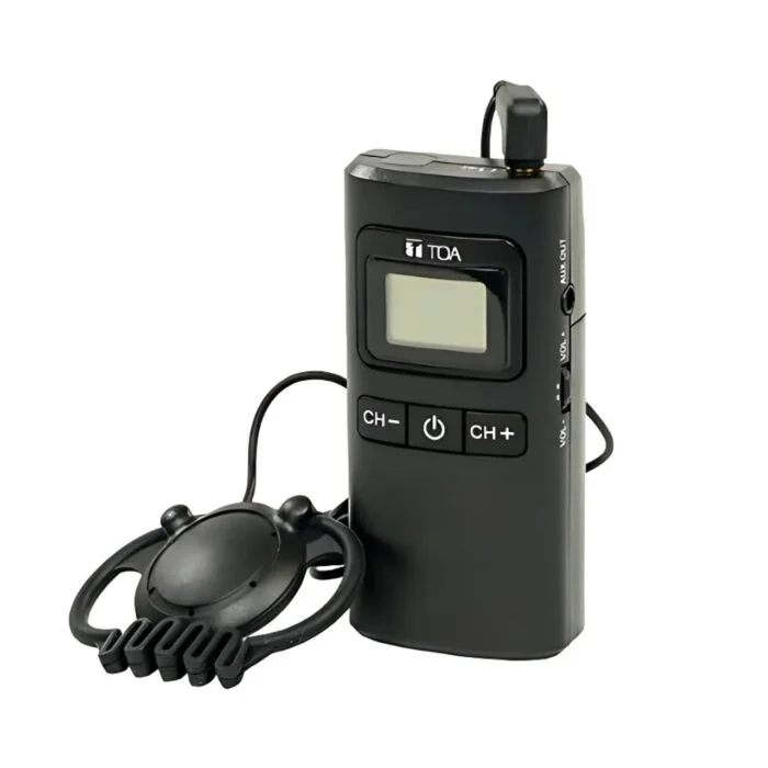 Toa Wg-D100r-As เครื่องรับสัญญาณ Digital Wireless Guide Receiver