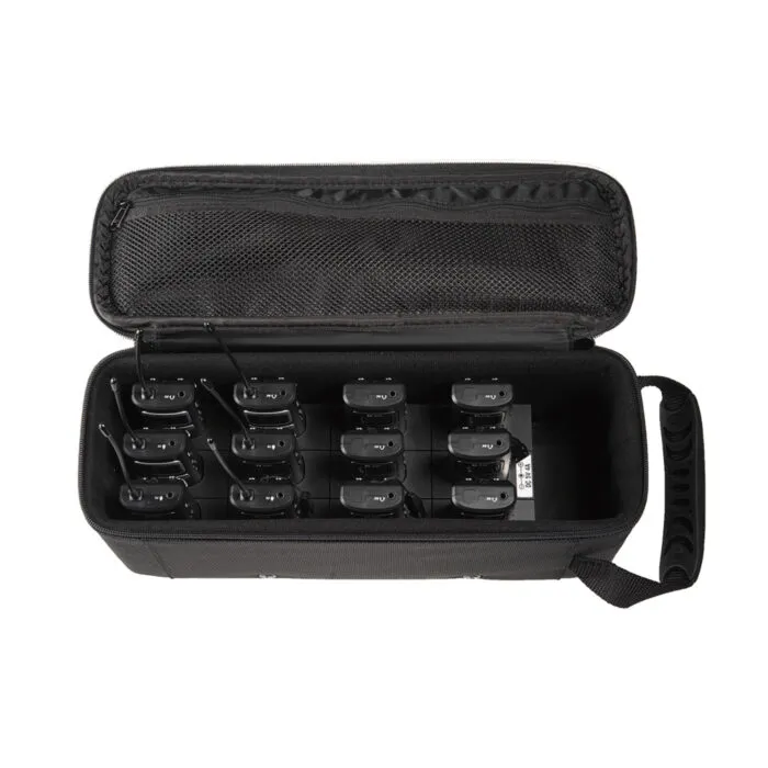 Toa Wg-Tc12a-As เครื่องชาร์จแบตเตอรี่ 12 ช่อง สำหรับระบบ Digital Wireless Guide