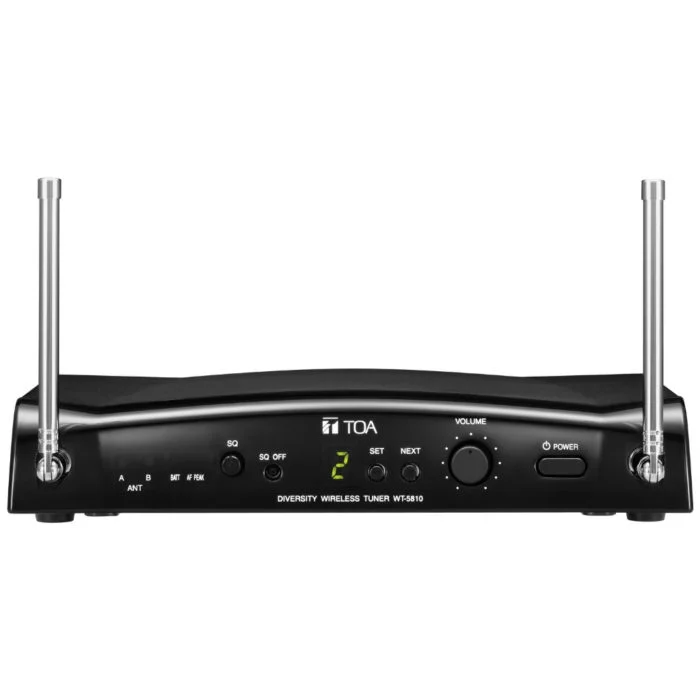 Toa Wt-5810 C04 เครื่องรับไมโครโฟนไร้สาย Uhf 803.3–805.7 Mhz 16 ช่อง