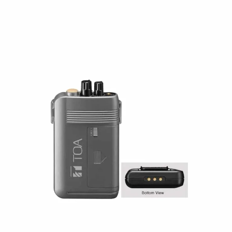Toa Wt-5100 Qb02 เครื่องรับสัญญาณไร้สายแบบพกพา Uhf 748.3–757.7 Mhz