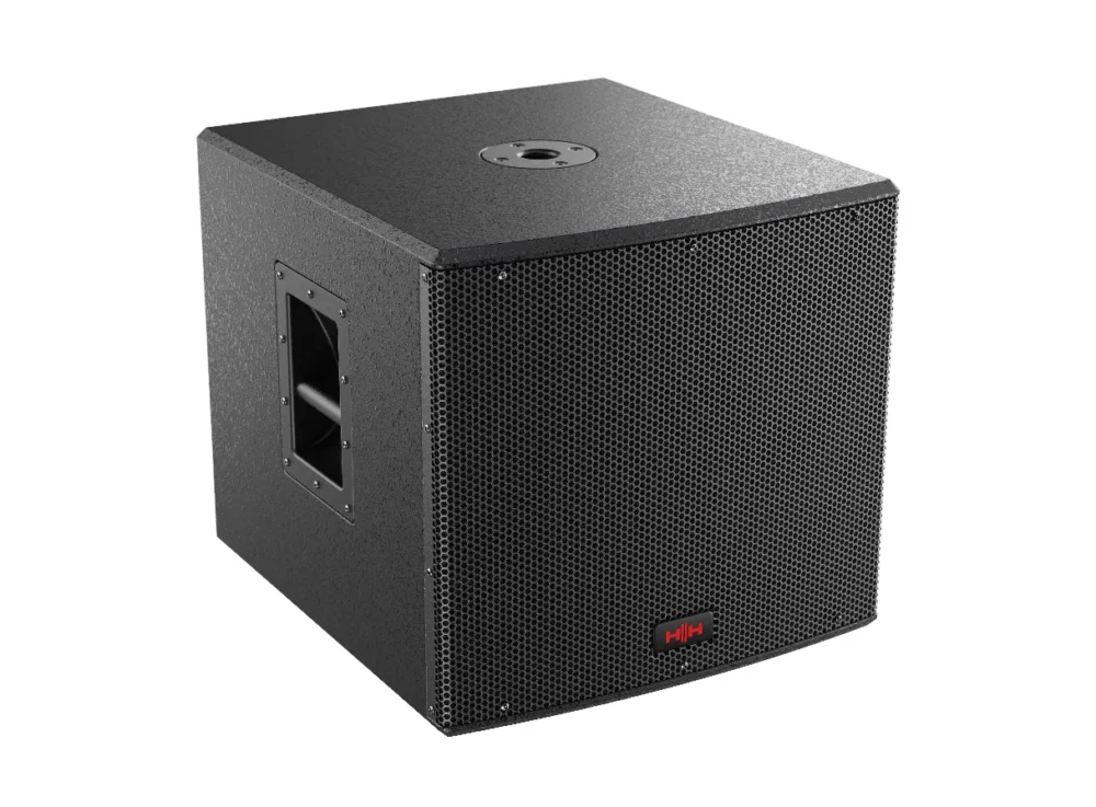 Hh Audio Trs-1800 ซับวูฟเฟอร์ Active 18 นิ้ว 1400w Peak พร้อม Crossover ปรับได้