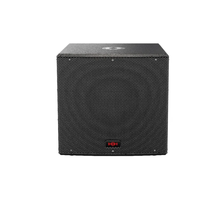 Hh Audio Trs-1800 ซับวูฟเฟอร์ Active 18 นิ้ว 1400w Peak พร้อม Crossover ปรับได้