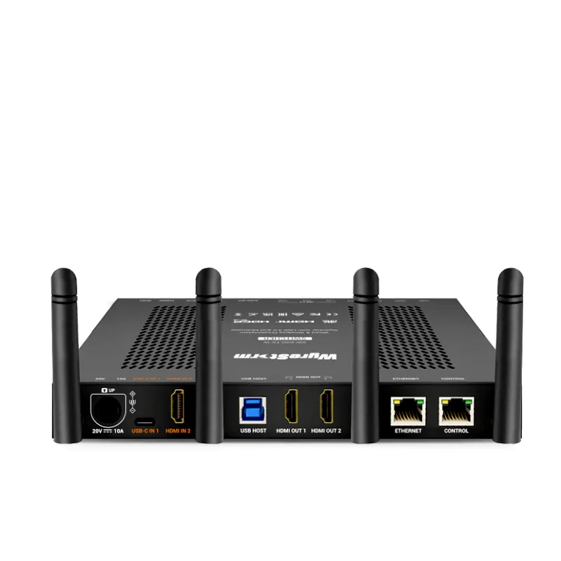 Wyrestorm Sw620 Tx W 1 Wyrestorm Sw-620-Tx-W 4k Presentation Switcher With 2-Inputs, Usb-C, Mst, Multiview & Wireless Casting