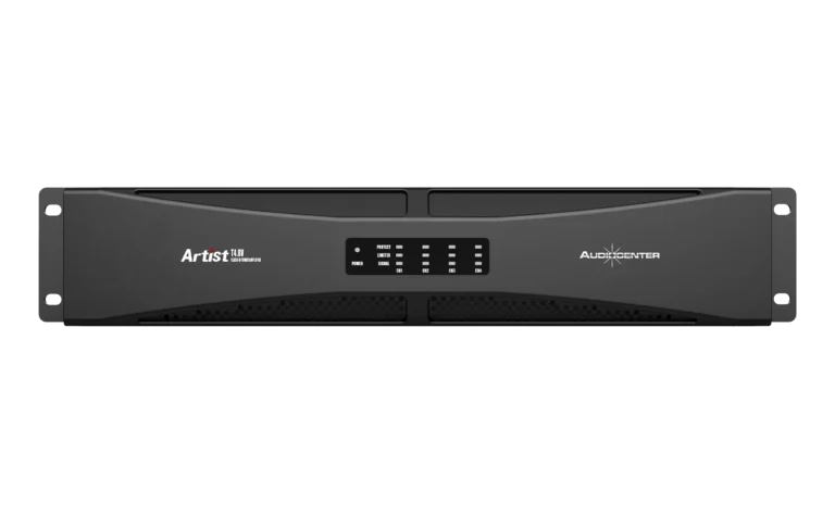 Audiocenter T4.8v เพาเวอร์แอมป์ Class D 4 แชนเนล รองรับ 4Ω/8Ω และ 70v/100v