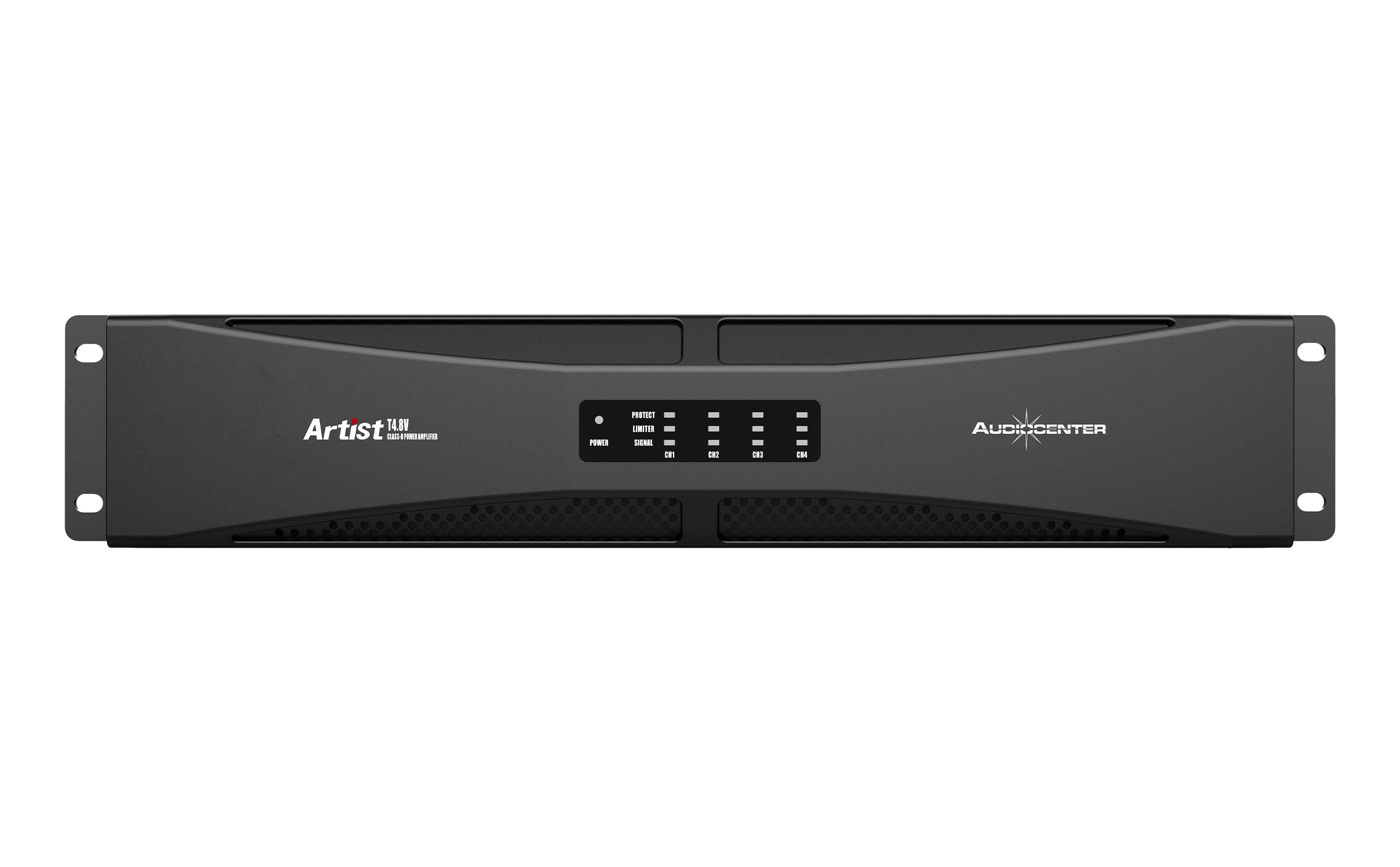 Artist T4.8v Audiocenter T4.8v เพาเวอร์แอมป์ Class D 4 แชนเนล รองรับ 4Ω/8Ω และ 70v/100v