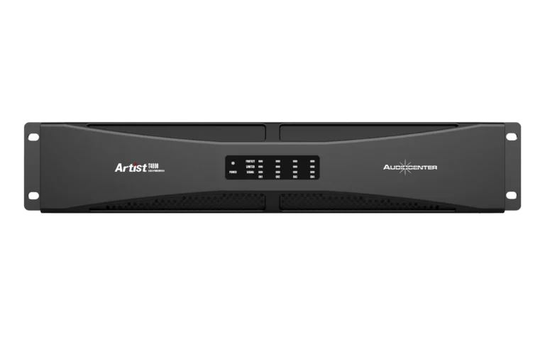Audiocenter T4800 เพาเวอร์แอมป์ Class D 4 แชนเนล 4×400w ที่ 8Ω