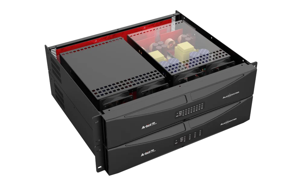 Artist T4800 T8800 1 Audiocenter T4800 เพาเวอร์แอมป์ Class D 4 แชนเนล 4×400w ที่ 8Ω