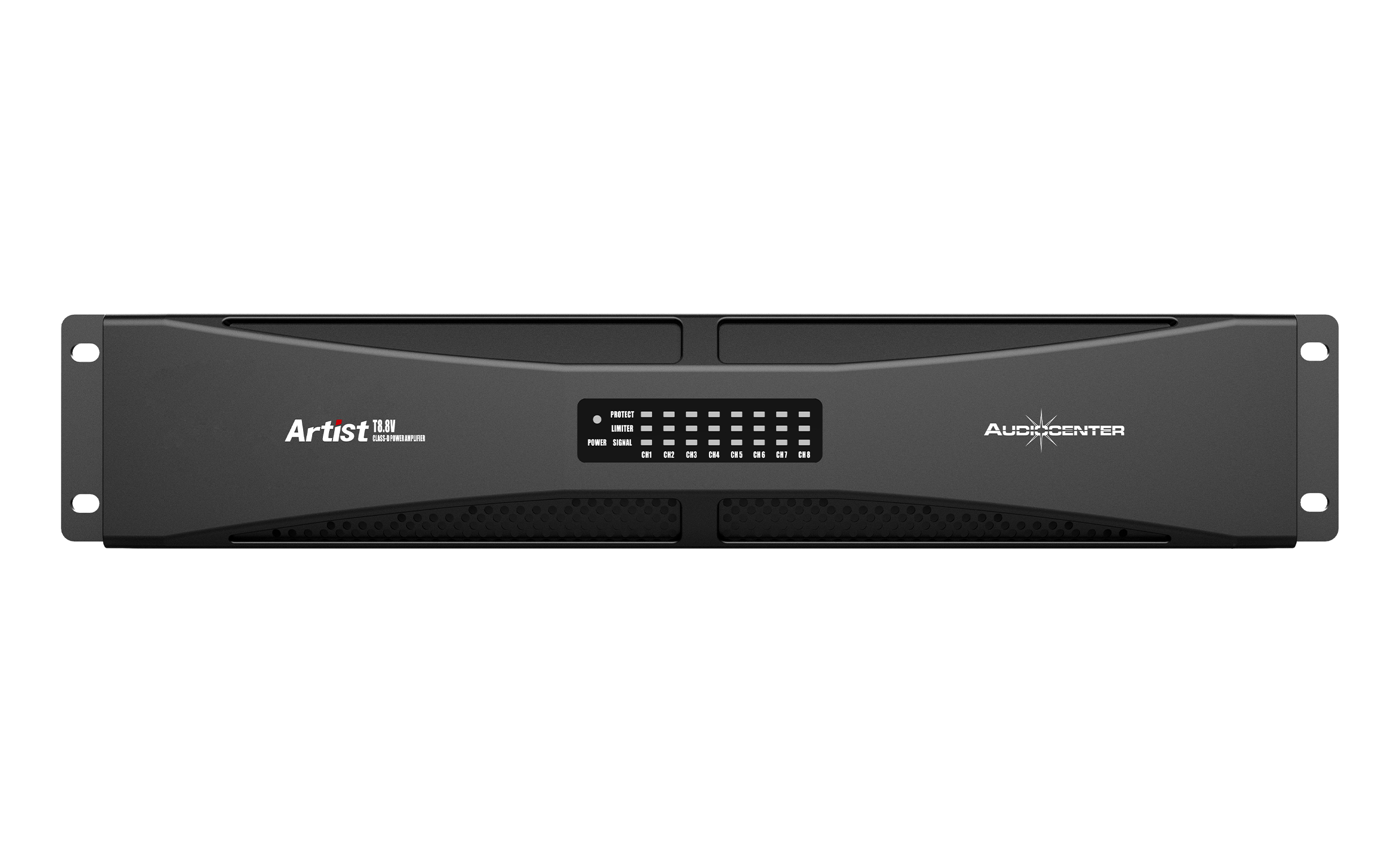 Artist T8.8v Audiocenter T8.8v เพาเวอร์แอมป์ Class D 8 แชนเนล รองรับ 4Ω/8Ω และ 70v/100v