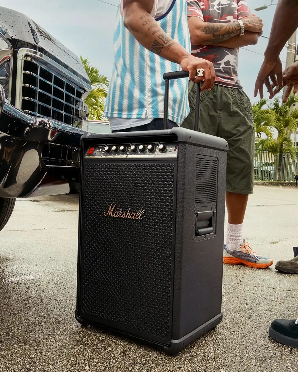 Bromley 750 Portable เปรียบเทียบลำโพงบลูทูธ ปาร์ตี้ ไซส์ใหญ่ Sony Vs Jbl Vs Marshall (ปี 2026)