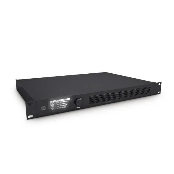 Ld Systems Curv 500 I Amp เพาเวอร์แอมป์ติดตั้ง Class D 4 แชนแนล สำหรับระบบ Curv 500 — 4-Channel Installation Amplifier