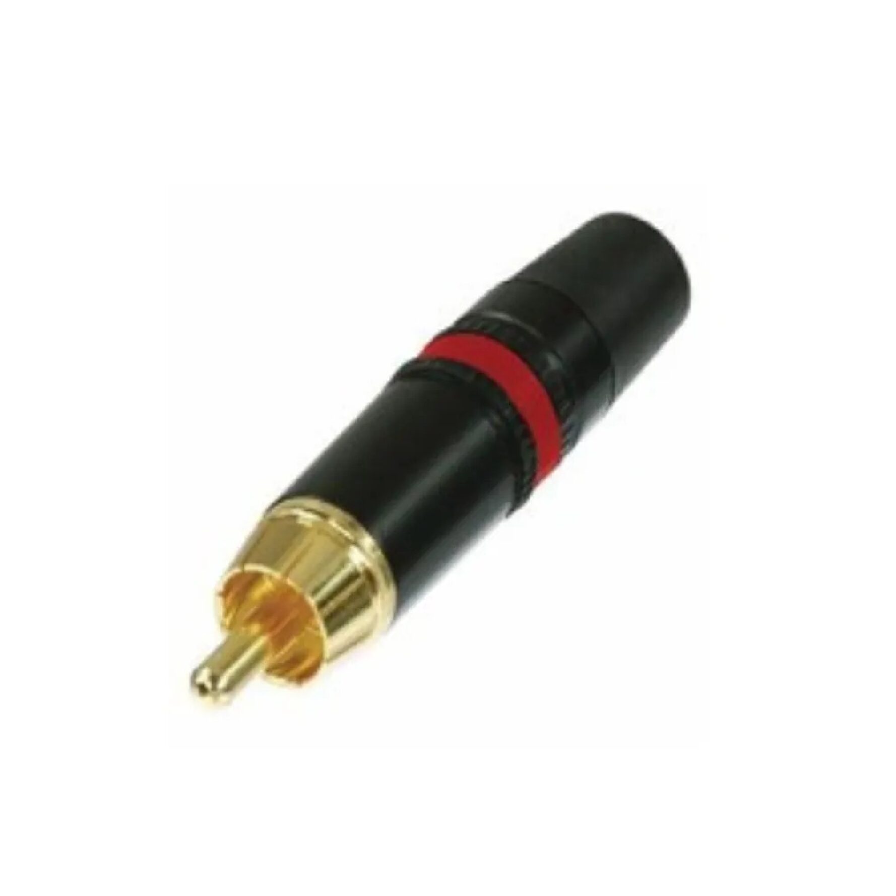 Neutrik Nys373-2 แจ็ค 6.35 มม.black, Red Rca Plug, Gold, 1a