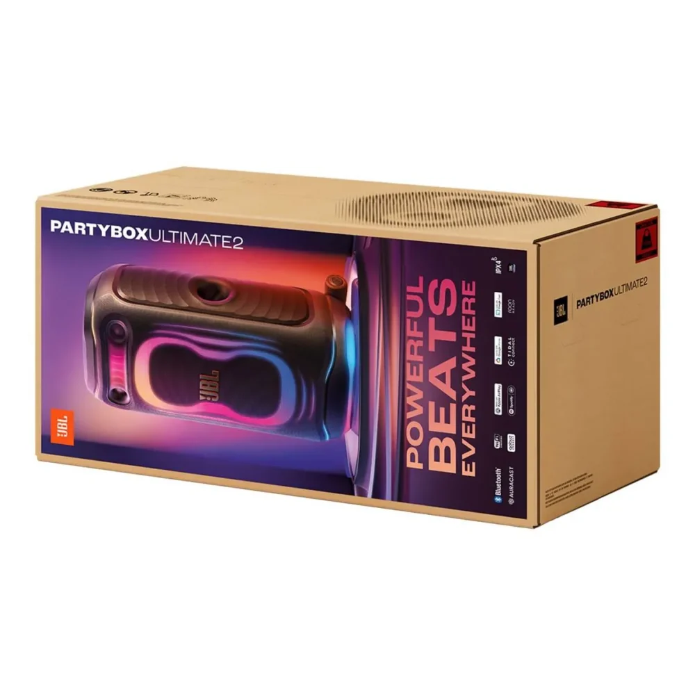 Partyboxult2 Peter Tyson Av 12 Jbl Partybox Ultimate 2 — ลำโพงปาร์ตี้ไร้สาย 1,500w พร้อม Ai Sound Boost, Wi-Fi และ Ai Karaoke