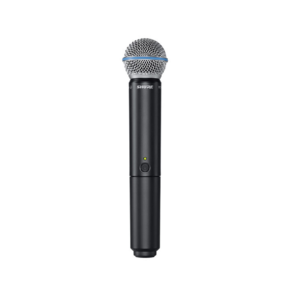 Shure Blx24rth B58 Q12 Mic Shure Blx24rth/b58-Q12 ชุดไมโครโฟนไร้สาย หัวไมค์ Beta® 58a แบบติดตั้งแร็ค ย่านความถี่ Q12