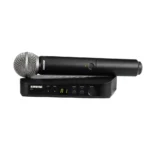 Shure Blx24th/sm58-Q12 ชุดไมโครโฟนไร้สาย พร้อมหัวไมโครโฟน Sm58® ย่านความถี่ Q12