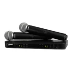 Shure Blx288th/pg58-M19 ชุดไมโครโฟนไร้สายคู่ พร้อมหัวไมโครโฟน Pg58 ย่านความถี่ M19 (คัดลอก)