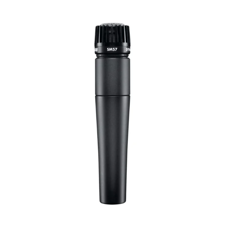 Shure Sm57 ไมโครโฟนไดนามิกสำหรับเครื่องดนตรีและตู้แอมป์ รูปแบบการรับเสียง Cardioid