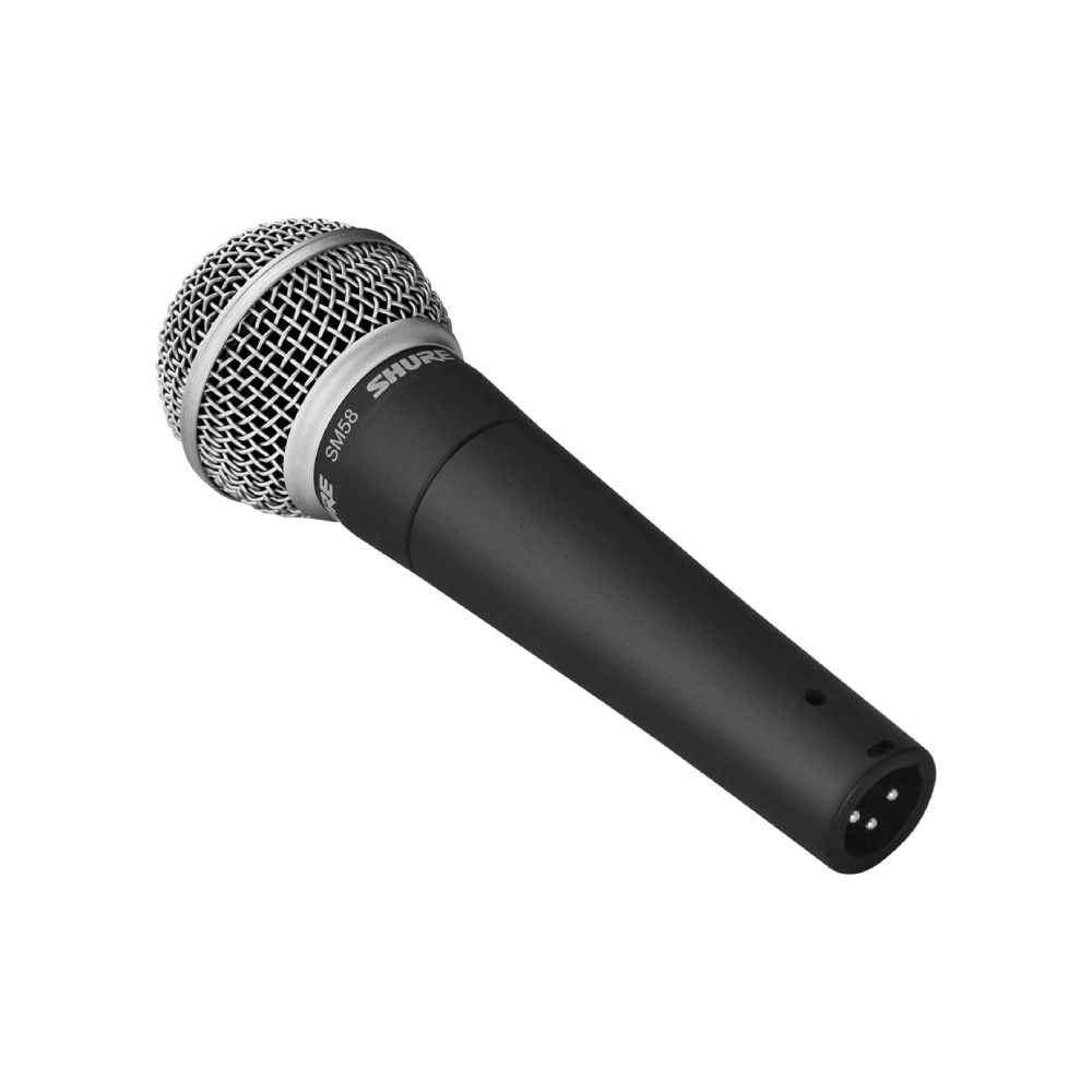 Shure Sm58 Lc Angle01 Shure Sm58-Lc ไมโครโฟนไดนามิกสำหรับร้องเพลงระดับตำนาน รูปแบบการรับเสียง Cardioid