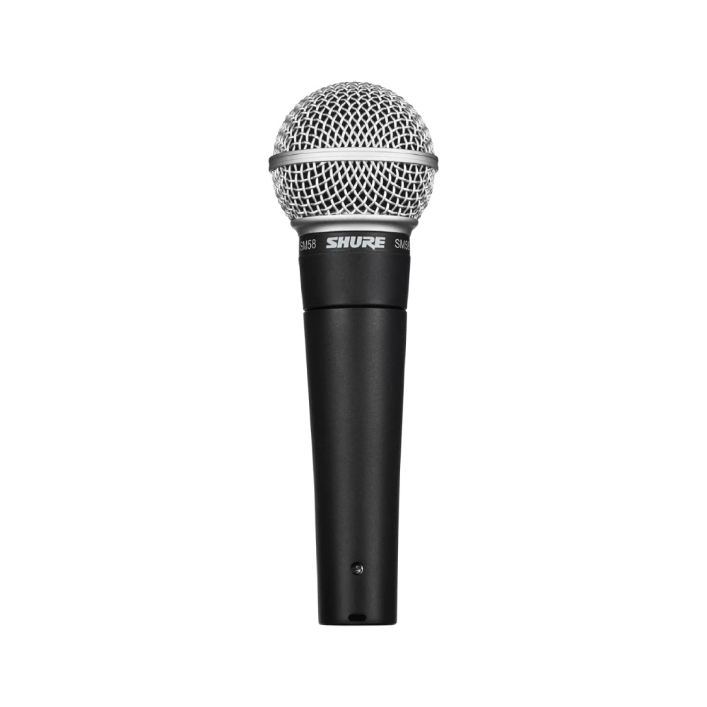 Shure Sm58 Lc Shure Sm58-Lc ไมโครโฟนไดนามิกสำหรับร้องเพลงระดับตำนาน รูปแบบการรับเสียง Cardioid