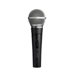 Shure Sm58s ไมโครโฟนไดนามิกสำหรับร้องเพลงระดับตำนาน รูปแบบการรับเสียง Cardioid พร้อมสวิตช์เปิด-ปิด